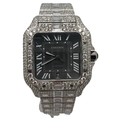 fake diamond watches for sale|real iced out watch.